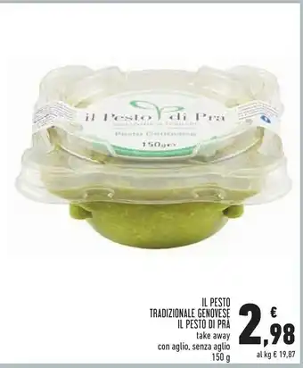 Conad Il Pesto Di Prà - Pesto Genovese 150 G(ml) offerta