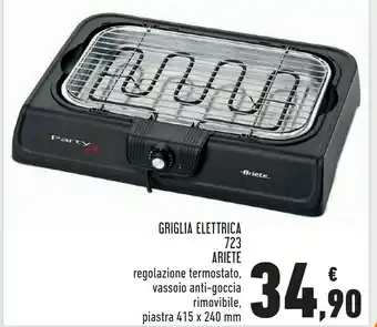 Conad Ariete 723 Griglia Elettrica offerta