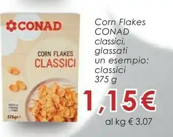 Conad Conad - Corn Flakes 375 G(ml) offerta