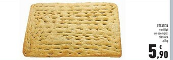 Conad Focaccia offerta