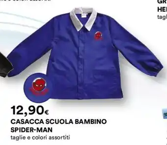Coop CASACCA SCUOLA BAMBINO SPIDER-MAN offerta
