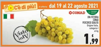 Conad Conad Uva Vittoria offerta