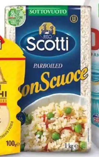 Ekom RISO NON SCUOCE SCOTTI PARBOILED KG 1 offerta