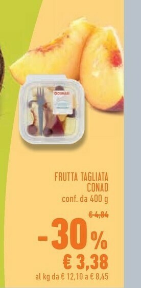 Conad Conad Frutta Tagliata offerta