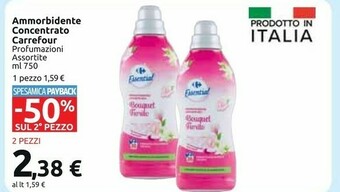Carrefour Carrefour Ammorbidente Concentrato offerta