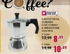 Happy Casa Caffettiera Cubana Con Fondo A Induzione offerta