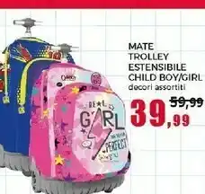 Happy Casa Happy Casa Mate Trolley Estensibile Child Boy / Girl offerta