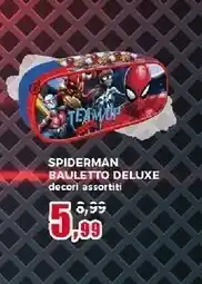Happy Casa Happy Casa Spiderman Bauletto Deluxe offerta