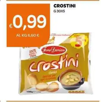 Ekom CROSTINI g 30 x 5 offerta