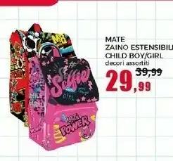Happy Casa Happy Casa Mate Zaino Estensibili Child Boy / Girl offerta