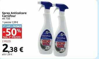 Carrefour Market Carrefour Spray Anticalcare offerta