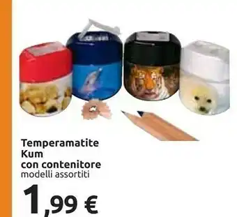 Carrefour Temperamatite Kum Con Contenitore offerta