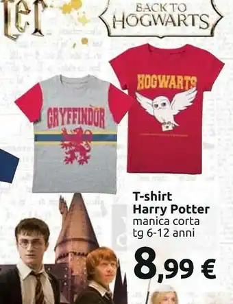 Carrefour T-shirt Harry Potter offerta