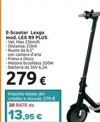 Lexgo LEX R9 Plus E - Scooter