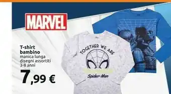 Carrefour Marvel T-shirt Bambino offerta