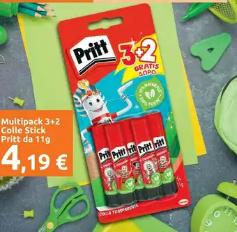 Carrefour Pritt Colle Stick offerta