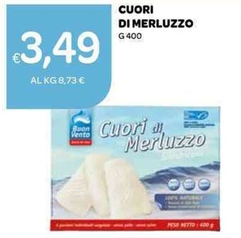 Ekom CUORI DI MERLUZZO G 400 offerta