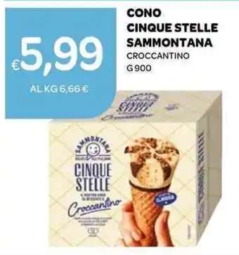 CONO CINQUE STELLE SAMMONTANA CROCCANTINO 900 g