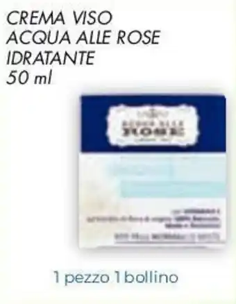 Conad Crema Viso Acqua Alle Rose Idratante 50cl offerta