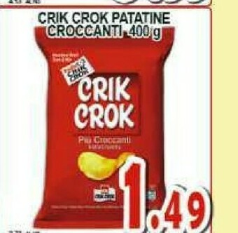 Gros Crik crok Snack offerta