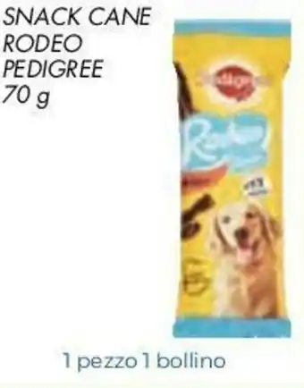 Conad Pedigree Rodeo Snack Cane 70g offerta