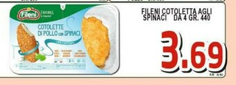 Gros Fileni Cotolette di pollo offerta