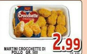 Gros Martini Crocchette di pollo offerta