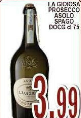 Gros Asolo Prosecco offerta