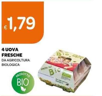 Ekom 4 UOVA FRESCHE DA AGRICOLTURA BIOLOGICA offerta