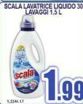 Gros Scala Detersivo lavatrice offerta