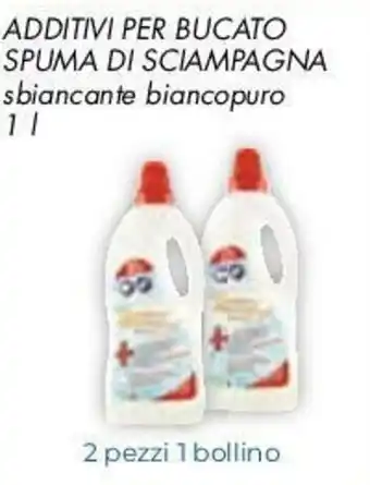 Conad Additivi per Bucato Spuma di Sciampagna 1l offerta