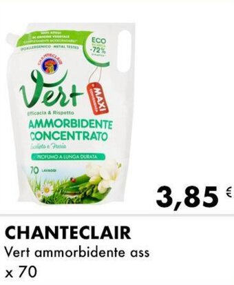 CHANTECLAIR Vert ammorbidente ass x 70
