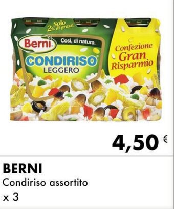 Iper Tosano BERNI Condiriso assortito x 3 offerta