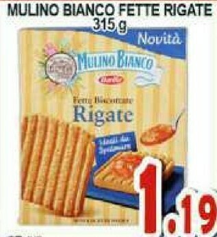 Gros Mulino Bianco Fette biscottate offerta