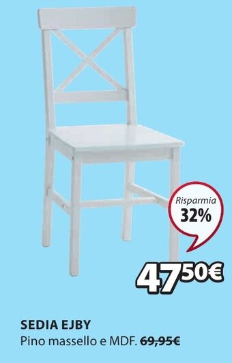 JYSK SEDIA EJBY offerta