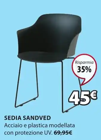 JYSK SEDIA SANDVED offerta
