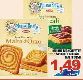 Gros Mulino Bianco Fette biscottate offerta