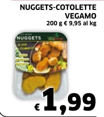 NUGGETS-COTOLETTE VEGAMO 200 g