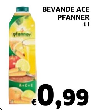 Ecu Discount BEVANDE ACE PFANNER 1 l offerta