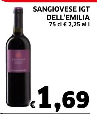 SANGIOVESE IGT DELL'EMILIA 75 cl
