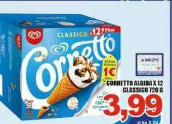 Gros Algida Cornetto offerta