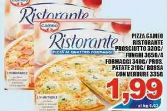 Gros Cameo Pizza Ristorante offerta