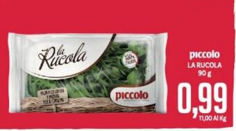 Supermercati Piccolo piccolo LA RUCOLA 90 g offerta