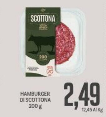 Supermercati Piccolo HAMBURGER DI SCOTTONA 200 g offerta