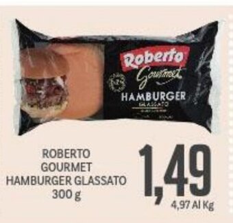 Supermercati Piccolo ROBERTO GOURMET HAMBURGER GLASSATO 300 g offerta