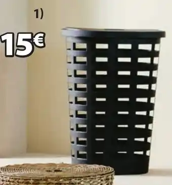 JYSK CESTO PER LA BIANCHERIA ANFRED P35 x L48 x H63 cm offerta