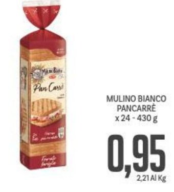 Supermercati Piccolo MULINO BIANCO PANCARRE x 24-430 g offerta