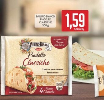 Supermercati Piccolo MULINO BIANCO PIADELLE CLASSICHE 300 g offerta