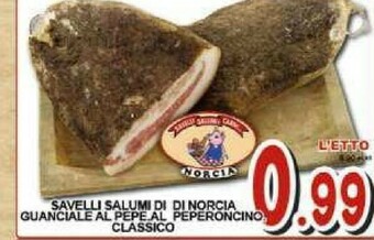 Gros Savelli Salumi offerta