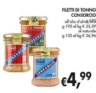 Coal Consorcio filetti di tonno offerta